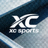 xc sports(中国区)官方网站logo，蓝色闪电与足球融合图案，代表体育激情与速度